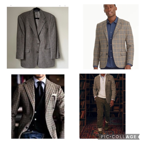 Burberry Other - Burberry Lambswool Alpaca Kensington Sport Coat/Blazer_Vintage Size US 40S